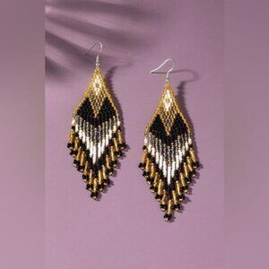 Boho statement earrings S269